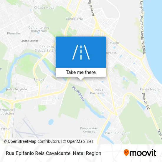 Rua Epifanio Reis Cavalcante map