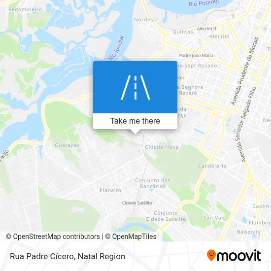 Rua Padre Cícero map