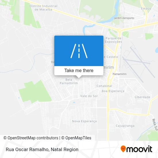 Rua Oscar Ramalho map