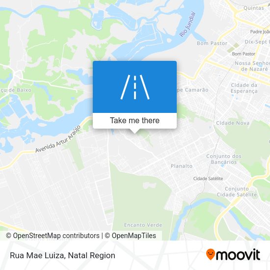 Rua Mae Luiza map