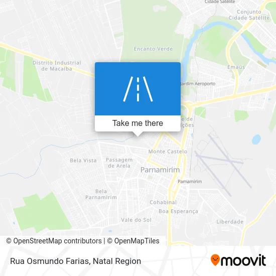 Rua Osmundo Farias map