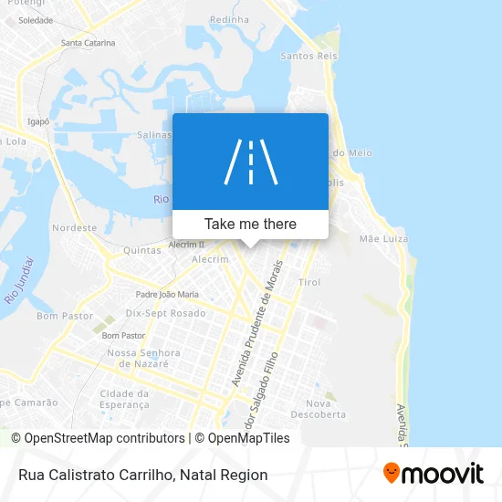 Rua Calistrato Carrilho map