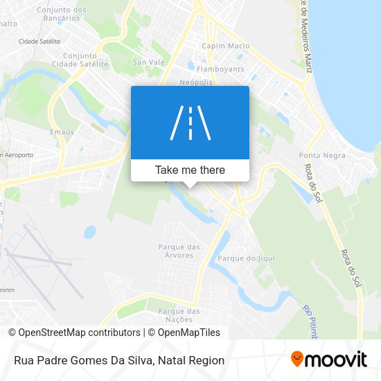 Rua Padre Gomes Da Silva map