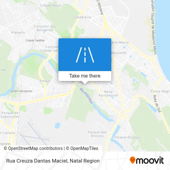 Rua Creuza Dantas Maciel map