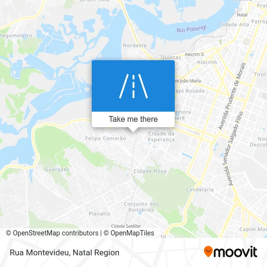 Rua Montevideu map