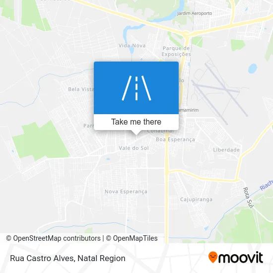 Rua Castro Alves map