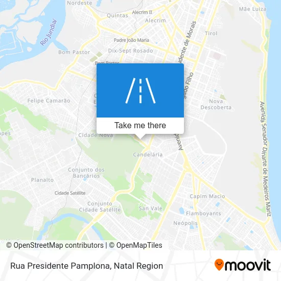 Rua Presidente Pamplona map