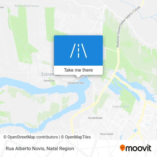 Rua Alberto Novis map
