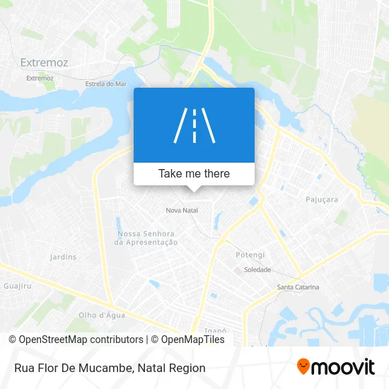 Rua Flor De Mucambe map