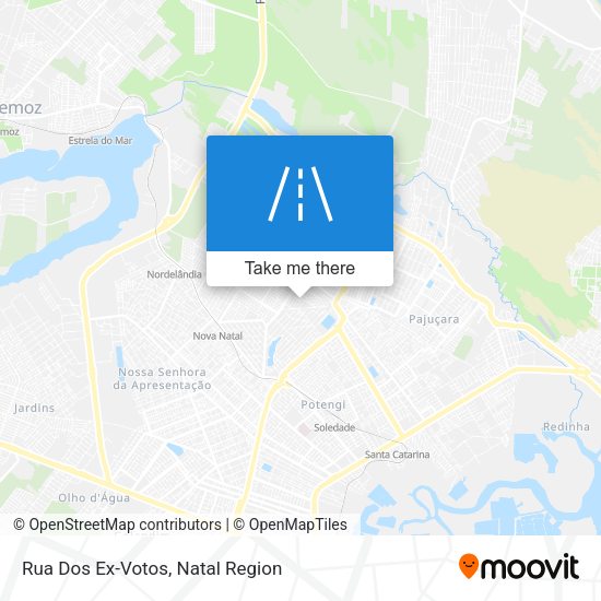 Rua Dos Ex-Votos map