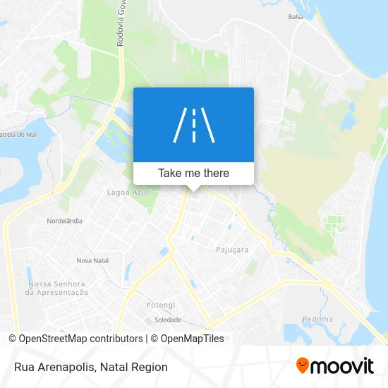 Rua Arenapolis map