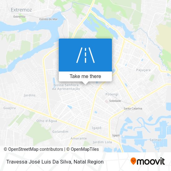 Travessa José Luis Da Silva map