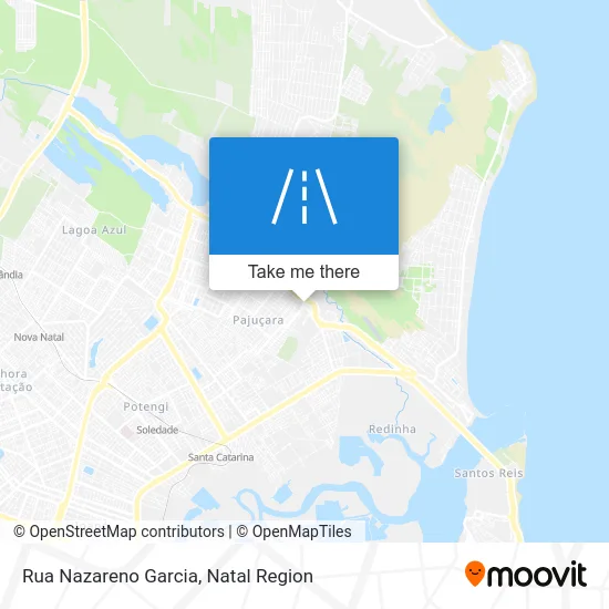 Rua Nazareno Garcia map
