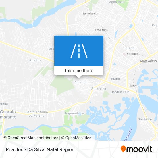 Rua José Da Silva map