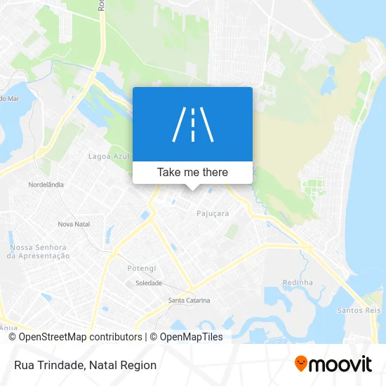 Rua Trindade map