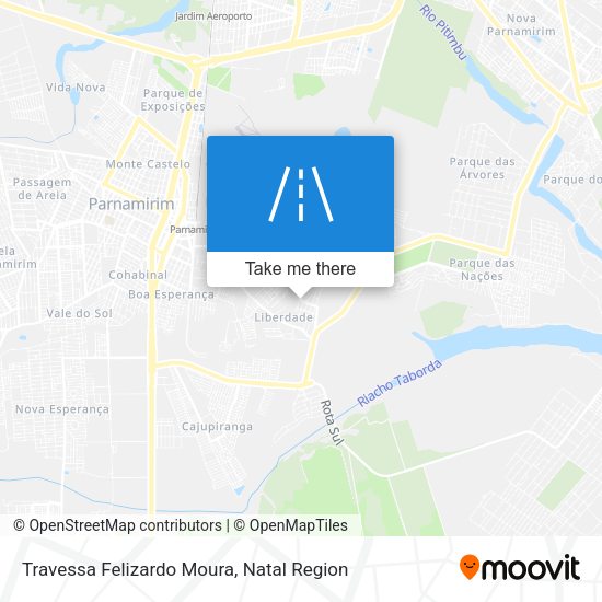 Travessa Felizardo Moura map