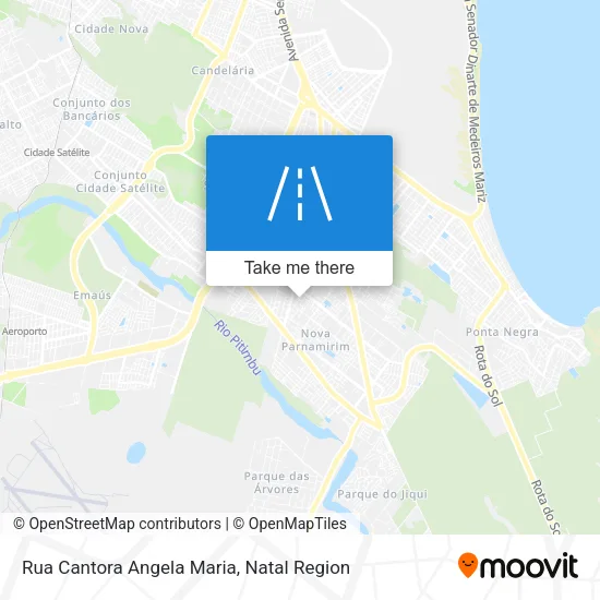 Rua Cantora Angela Maria map