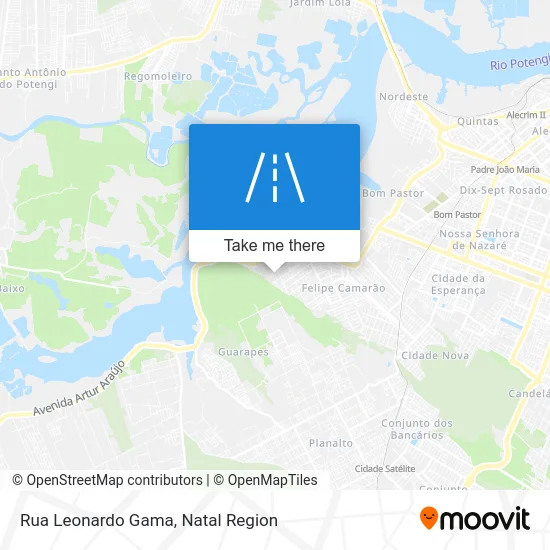 Rua Leonardo Gama map