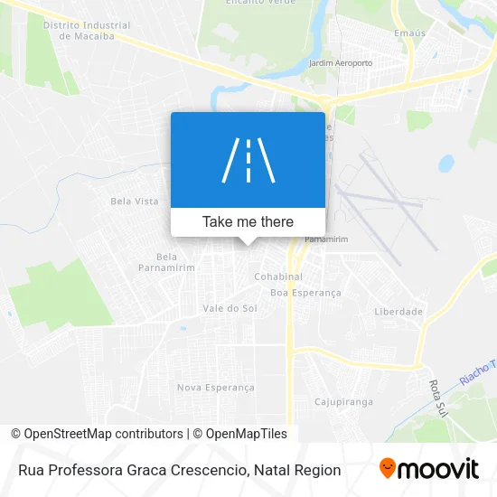 Rua Professora Graca Crescencio map