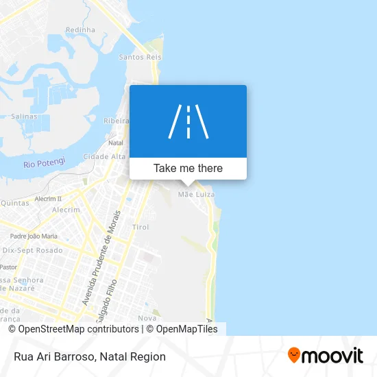 Rua Ari Barroso map