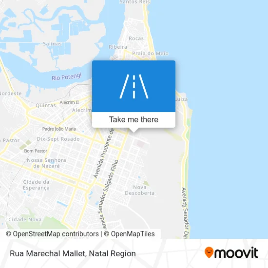 Rua Marechal Mallet map