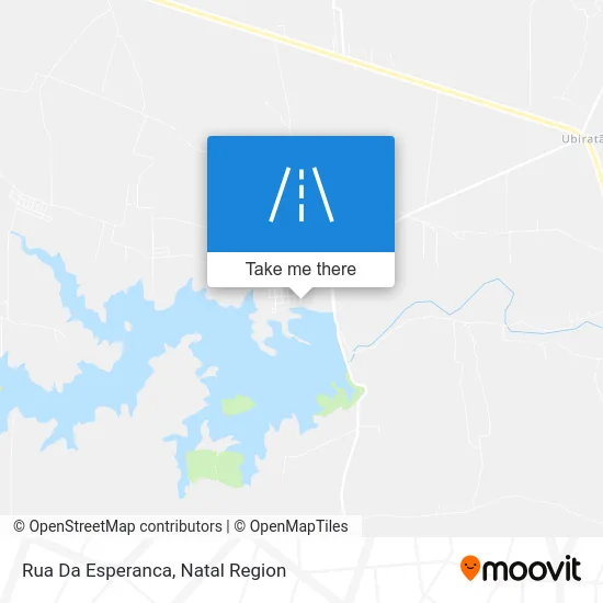 Rua Da Esperanca map