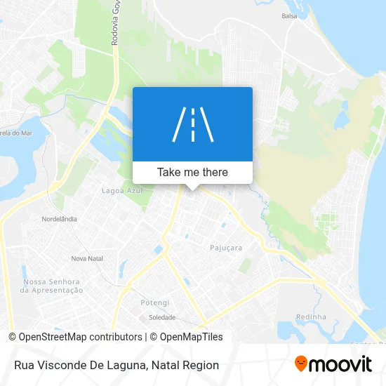 Rua Visconde De Laguna map