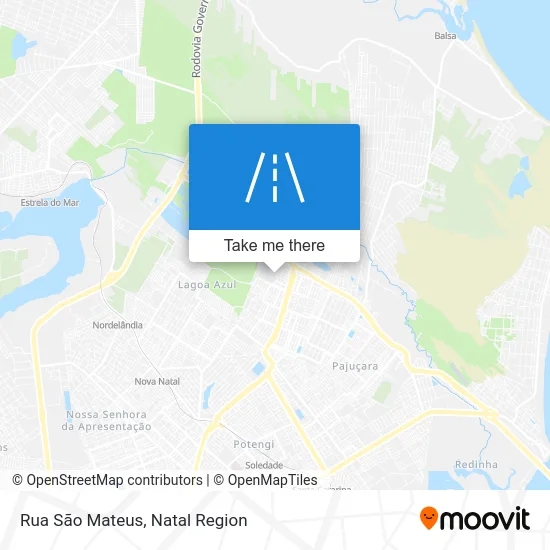 Rua São Mateus map