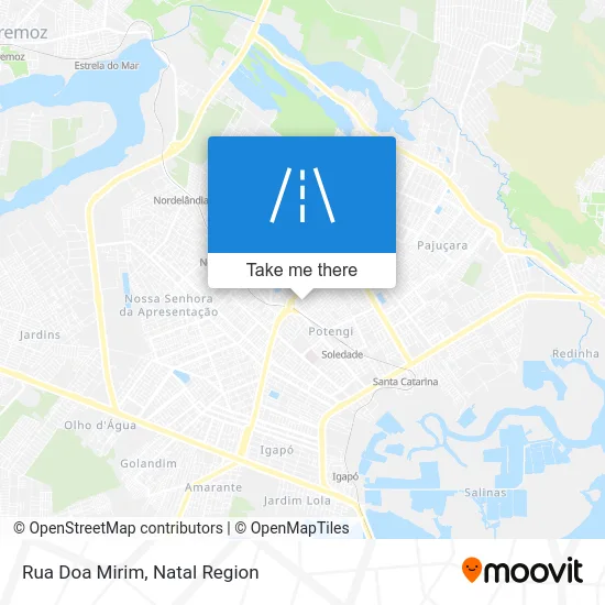 Rua Doa Mirim map