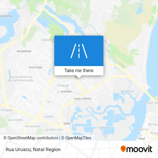 Rua Uruacu map