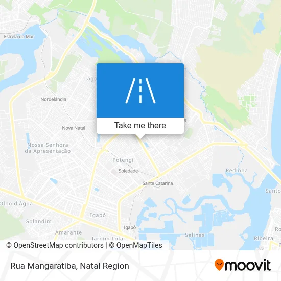 Rua Mangaratiba map