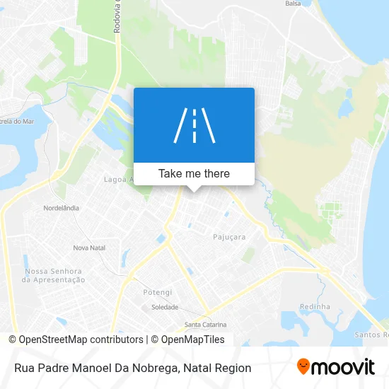 Rua Padre Manoel Da Nobrega map