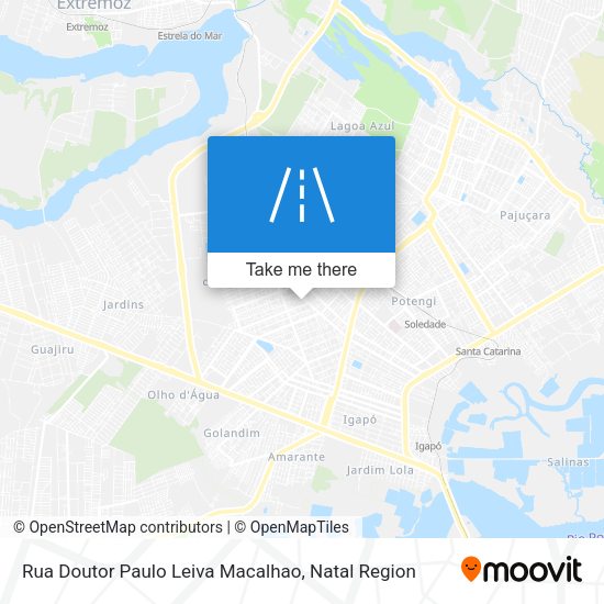Rua Doutor Paulo Leiva Macalhao map