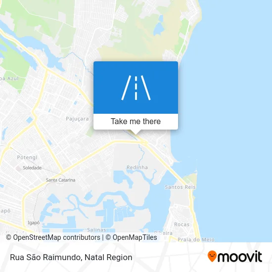 Rua São Raimundo map