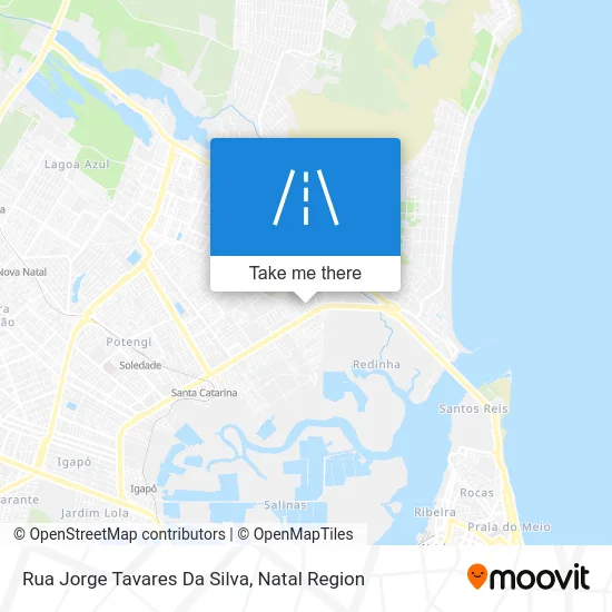 Rua Jorge Tavares Da Silva map