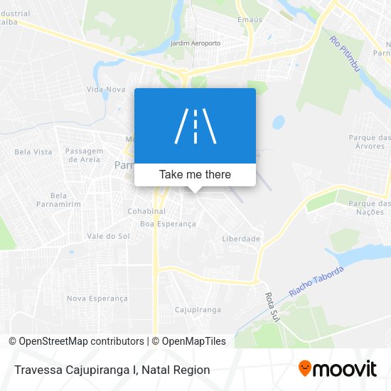 Travessa Cajupiranga I map