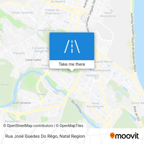 Rua José Guedes Do Rêgo map