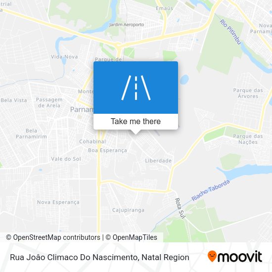 Rua Joâo Climaco Do Nascimento map