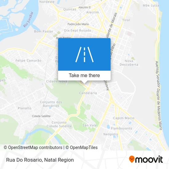 Rua Do Rosario map
