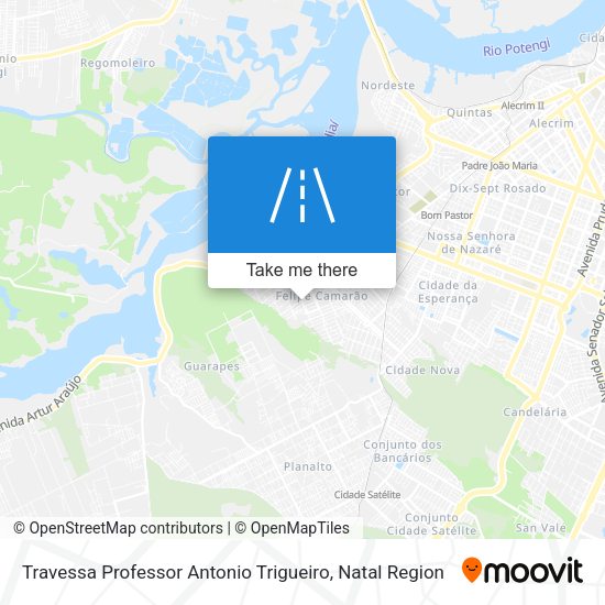 Travessa Professor Antonio Trigueiro map