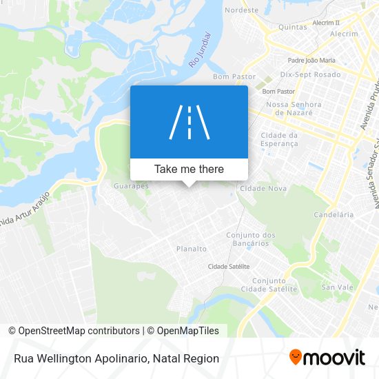 Rua Wellington Apolinario map