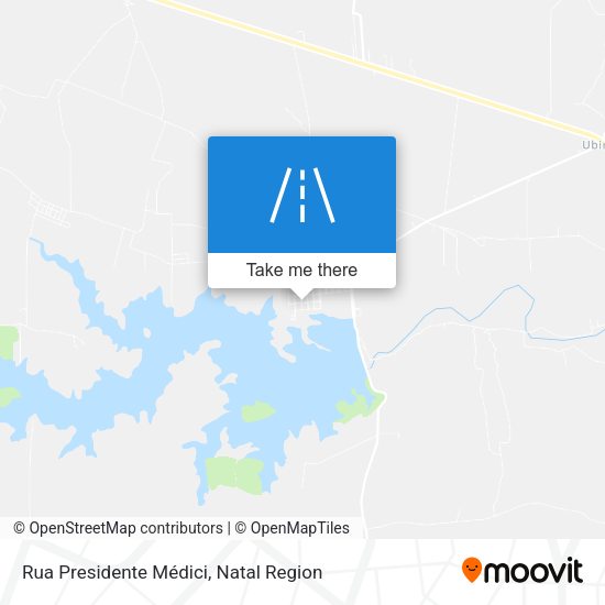 Rua Presidente Médici map