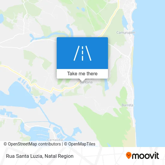 Rua Santa Luzia map