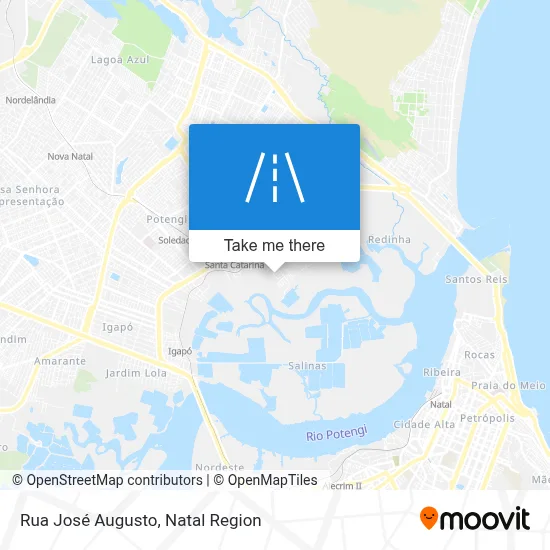 Rua José Augusto map