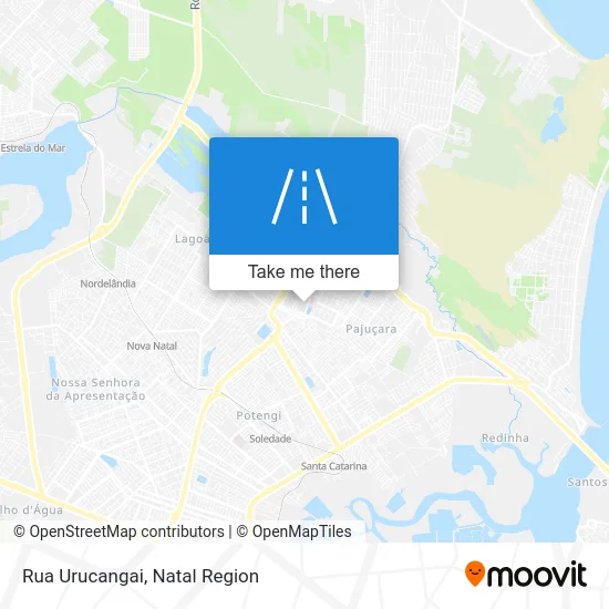 Rua Urucangai map