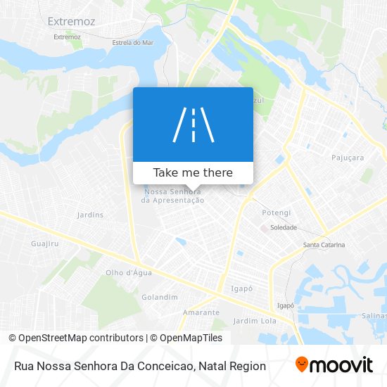 Mapa Rua Nossa Senhora Da Conceicao
