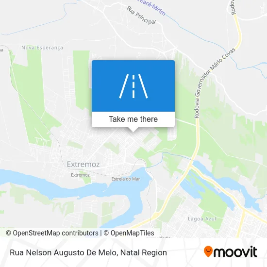 Rua Nelson Augusto De Melo map