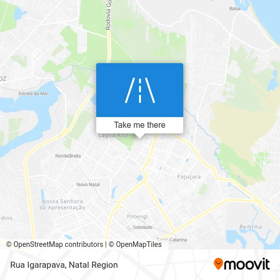 Rua Igarapava map