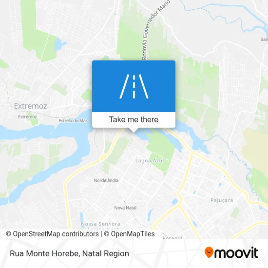 Rua Monte Horebe map