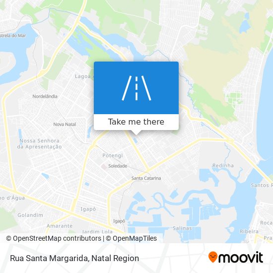 Rua Santa Margarida map